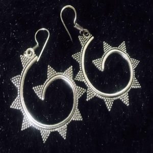 German Silver Earrings