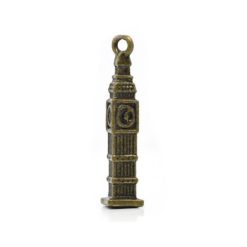 Antique Bronze Big Ben Charm
