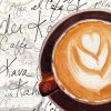 Cappuccino Decoupage Napkin