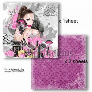 Papericious Decoupage Papers - Fashionista