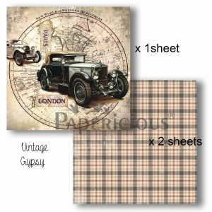 Papericious Decoupage Papers - Gypsy