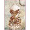 Stamperia Rice Paper - Clockwise Mannequin
