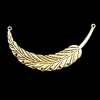 Gold Leaf Pendant