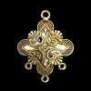 Gold Pendant - Tribal Pattern