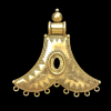 Gold Pendant -  Triangle