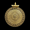 Gold Pendant - Round
