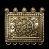 Gold Pendant - Flower