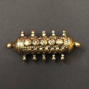Gold Pendant - Cylinder Patten