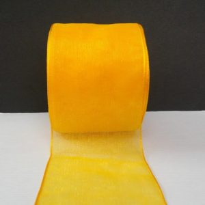 Yellow Organza Ribbon