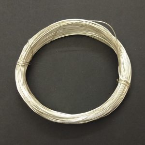 22 Gauge Silver Metal Wire