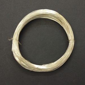 24 Gauge Silver Metal Wire