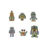 Robot Theme Wooden Buttons