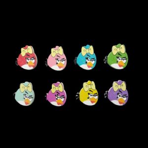 Angry Birds Wooden Buttons