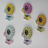 Vintage Gramaphone Wooden Buttons