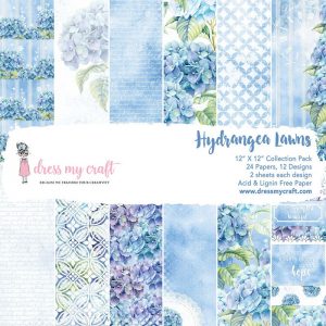 Hydrangea Lawns - 12"X12" Paper Pad