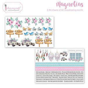 Magnolias Motif Sheet