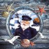 Captain Decoupage Napkin