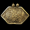 Gold Hexagon Shape Pendant