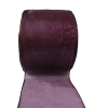 Grape Organza Ribbon