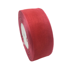 Cherry Red Organza Ribbon