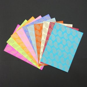 Mixed Colour Mango Pattern Paper