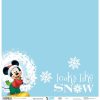 Disney Theme Papers - Looks Like Snow
