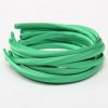 Satin Covered Hair Band Base - Green