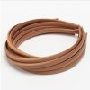 Satin Covered Hair Band Base - Light Brown