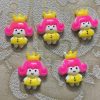 Cute Princess With Tiara Resin Embellishment