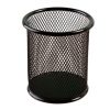 Round Black Metal Mesh Style Stand