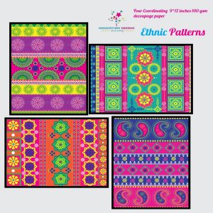 Nakshathra Designz Decoupage Paper - Ethnic Patterns