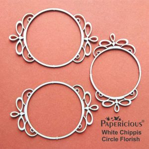 Circle Florish White Chippis