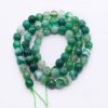 Double Shade Parakeet with White Agate Beads