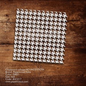Houndstooth Papericious Collage Chippis