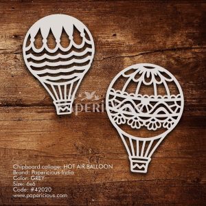 Hot Air Ballon Papericious Collage Chippis