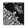 CrafTreat Stencil -  Flourish Corner