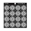 CrafTreat Stencil -  Dotted Daisy Pattern