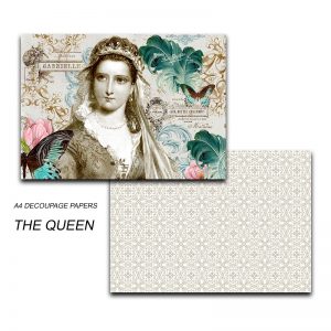 Papericious Decoupage Papers - The Queen