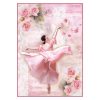 Stamperia Rice Paper - Dancer with petals