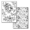 Stamperia Transfer Paper B/W - Roses and Butterlies