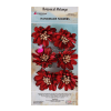 Handmade Wriggled Flower Red