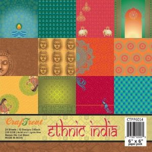 Ethnic India - Craftreat 6 x 6 Paper Pack