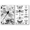 Stamperia Transfer Paper B/W - Dragonfly