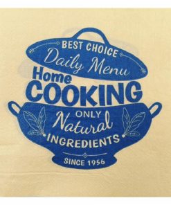 Natural Ingredients Since 1956 Decoupage Napkin