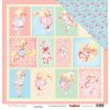 ScrapBerry's Sweet Moments Double-Sided Cardstock Dress Up Girl 12"X12"