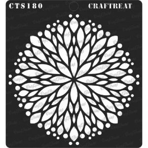 CrafTreat Stencil - Flower Burst
