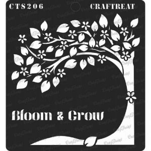 CrafTreat Stencil -  Bloom and Grow