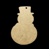 Snowman MDF Cutout