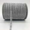 Silver Glitter Velvet Ribbon