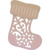 Couture Creations Highland Christmas Stocking Die